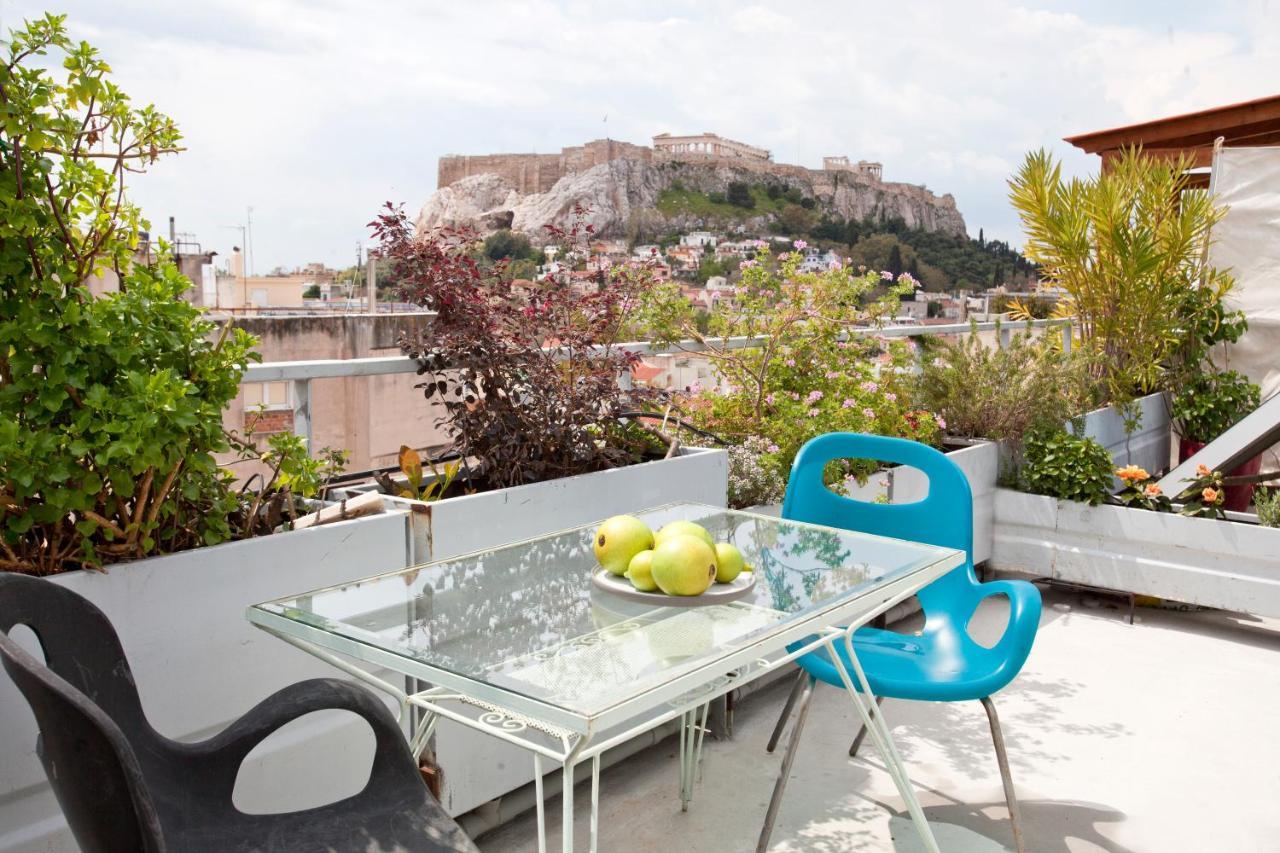 Stunning Studio With Acropolis And Parthenon View Apartment Athens Exterior photo